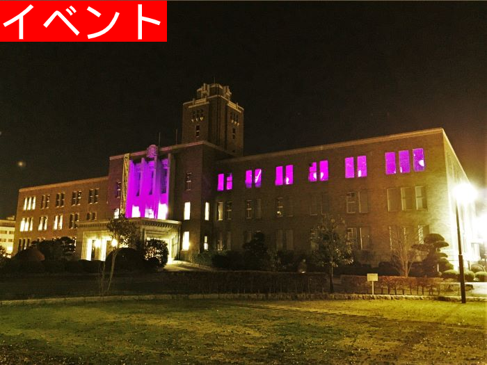 【イベント】女性に対する暴力根絶を目指すパープルライトアップについて（2020年11月19日終了）